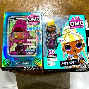 Lol surprise omg 2 dolls new in box
2 different dolls together
Smoke free home